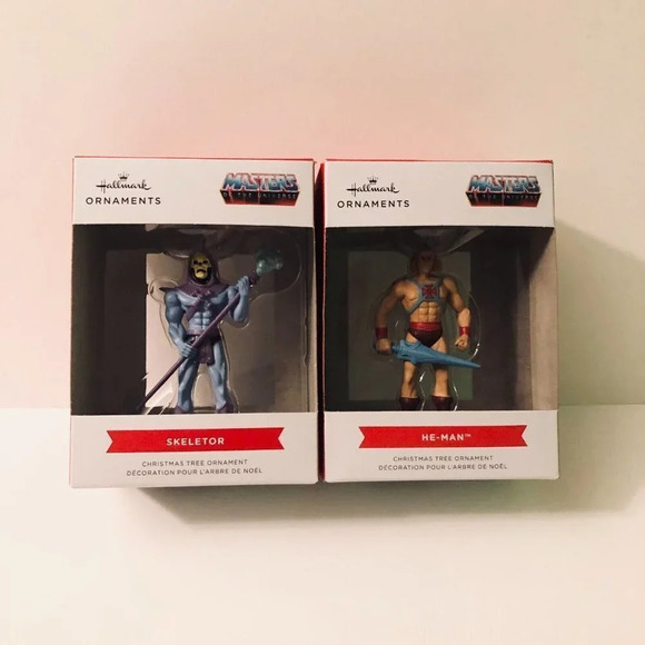Hallmark Christmas Ornament Masters of the Universe He-man and  Skeletor - Picture 1 of 16